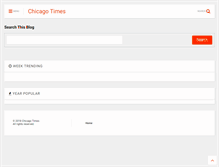 Tablet Screenshot of chicago-times.com